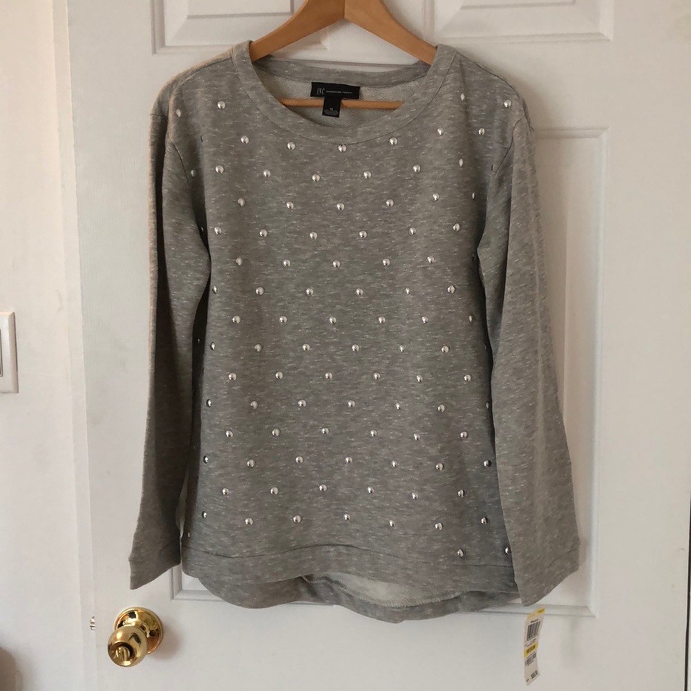 INC stud sweatshirt (brand new)